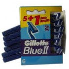 Maquinilla Desechable Gillette Blue 5un+1un <hr>0.46€ / Unidad