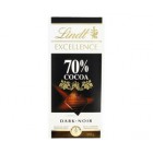 Chocolate Lindt Excel 70% 100 Gramos