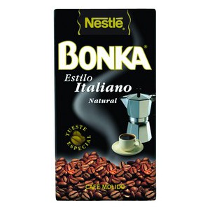 Café molido natural espresso Nestlé Bonka 250 g.