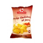 Patatas Fritas Onduladas Al Jamón Bolsa De 150 Gr