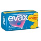 Compresa Evax Cotton Alas Normal 32 Ud