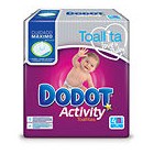 Toallitas Dodot Activity Recambio 216 Uds. <hr>0.04€ / Unidad