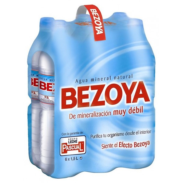 Formato de 8 litros de agua Bezoya
