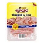 Chopped De Pavo  El Pozo 180 Gr <hr>7.89€ / Kilo.