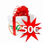 Vale Regalo 50€ <hr>50.00€ / Unidad