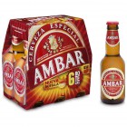 Cerveza Ambar 25 Cl Pack 6 <hr>1.69€ / Litro.
